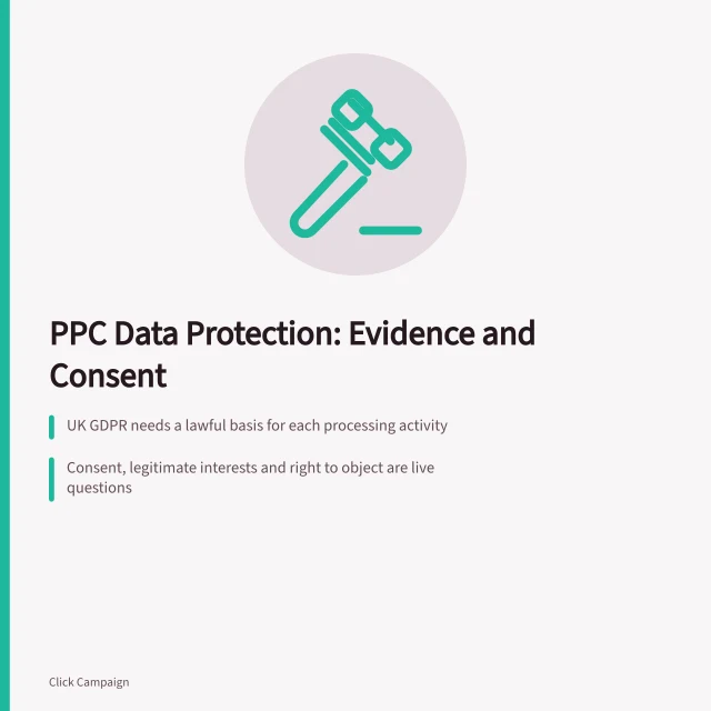 Card on PPC data protection, lawful bases, consent and ASA evidence rules. PPC agencies data protection duties rest on evidence and consent